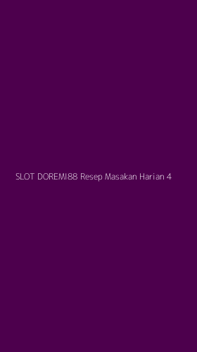 Tampilan Antarmuka Aplikasi Slot Doremi88 Resep Masakan Harian - 4