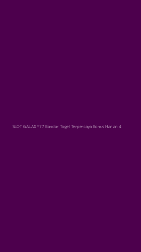 Tampilan Antarmuka Aplikasi Slot Galaxy77 Bandar Togel Terpercaya Bonus Harian - 4