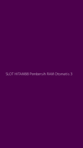 Tampilan Antarmuka Aplikasi Slot Hitam88 Pembersih Ram Otomatis - 3