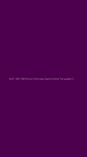 Tampilan Antarmuka Aplikasi Slot Idn 188 Portal Informasi Game Online Terupdate - 3