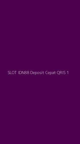 Tampilan Antarmuka Aplikasi Slot Idn88 Deposit Cepat Qris - 1