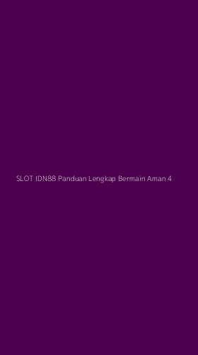 Tampilan Antarmuka Aplikasi Slot Idn88 Panduan Lengkap Bermain Aman - 4
