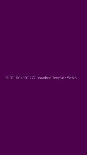 Tampilan Antarmuka Aplikasi Slot Jackpot 777 Download Template Web - 3