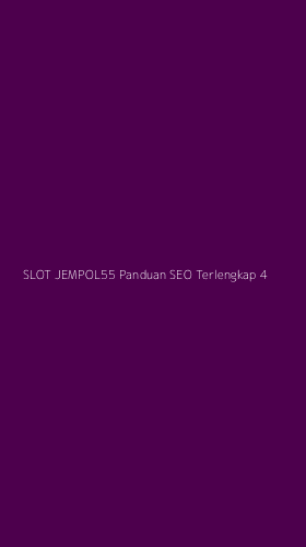 Tampilan Antarmuka Aplikasi Slot Jempol55 Panduan Seo Terlengkap - 4