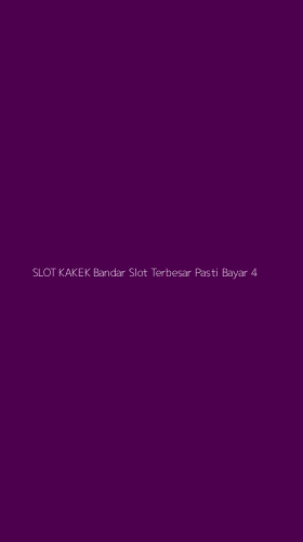 Tampilan Antarmuka Aplikasi Slot Kakek Bandar Slot Terbesar Pasti Bayar - 4