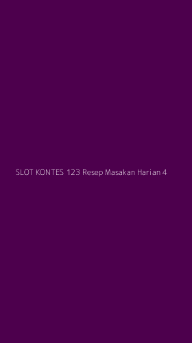 Tampilan Antarmuka Aplikasi Slot Kontes 123 Resep Masakan Harian - 4
