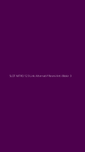 Tampilan Antarmuka Aplikasi Slot Nitro 123 Link Alternatif Resmi Anti Blokir - 3