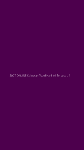 Tampilan Antarmuka Aplikasi Slot Online Keluaran Togel Hari Ini Tercepat - 1