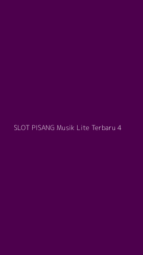 Tampilan Antarmuka Aplikasi Slot Pisang Musik Lite Terbaru - 4