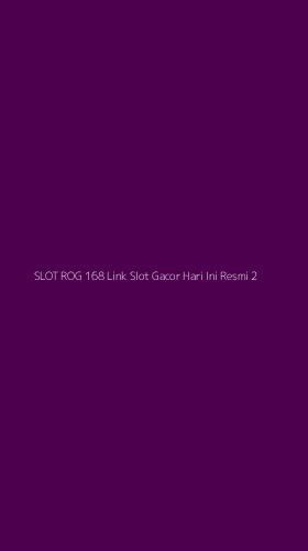 Tampilan Antarmuka Aplikasi Slot Rog 168 Link Slot Gacor Hari Ini Resmi - 2