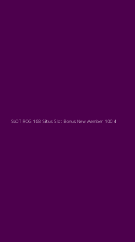 Tampilan Antarmuka Aplikasi Slot Rog 168 Situs Slot Bonus New Member 100 - 4