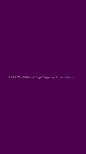 Tampilan Antarmuka Aplikasi Slot Roma 99 Bandar Togel Terpercaya Bonus Harian - 4