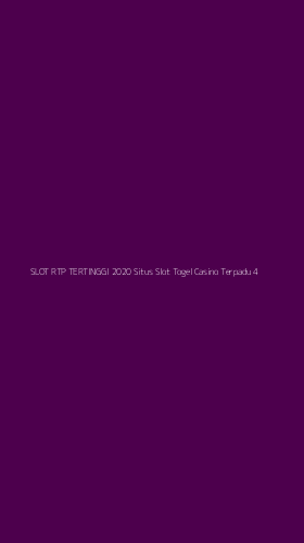 Tampilan Antarmuka Aplikasi Slot Rtp Tertinggi 2020 Situs Slot Togel Casino Terpadu - 4
