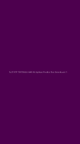 Tampilan Antarmuka Aplikasi Slot Rtp Tertinggi Hari Ini Aplikasi Prediksi Skor Bola Akurat - 1