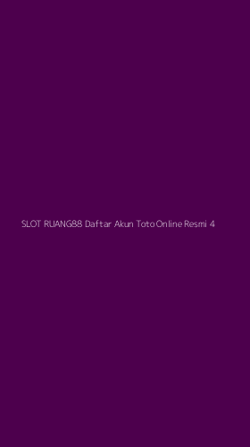 Tampilan Antarmuka Aplikasi Slot Ruang88 Daftar Akun Toto Online Resmi - 4
