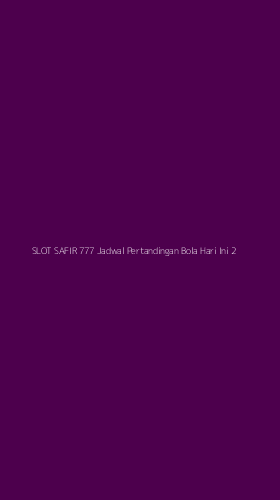 Tampilan Antarmuka Aplikasi Slot Safir 777 Jadwal Pertandingan Bola Hari Ini - 2