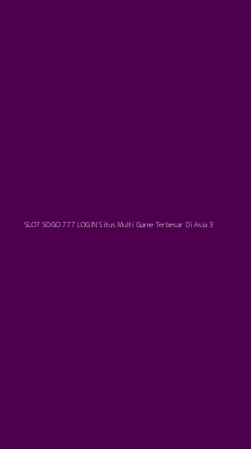 Tampilan Antarmuka Aplikasi Slot Sogo 777 Login Situs Multi Game Terbesar Di Asia - 3