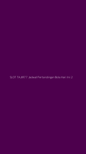 Tampilan Antarmuka Aplikasi Slot Tajir77 Jadwal Pertandingan Bola Hari Ini - 2