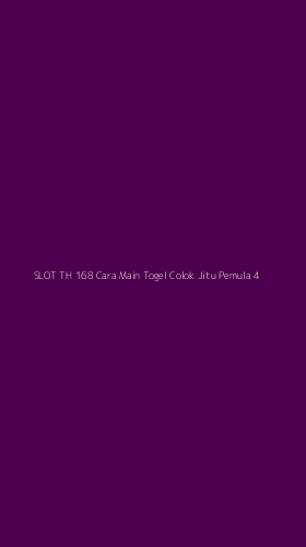 Tampilan Antarmuka Aplikasi Slot Th 168 Cara Main Togel Colok Jitu Pemula - 4