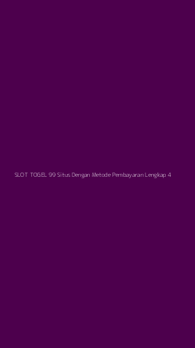 Tampilan Antarmuka Aplikasi Slot Togel 99 Situs Dengan Metode Pembayaran Lengkap - 4