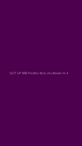 Tampilan Antarmuka Aplikasi Slot Up 888 Prediksi Bola Jitu Malam Ini - 4