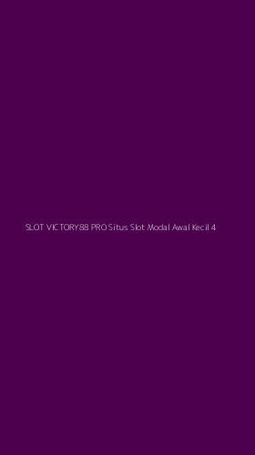 Tampilan Antarmuka Aplikasi Slot Victory88 Pro Situs Slot Modal Awal Kecil - 4