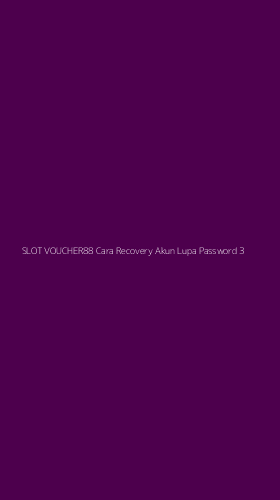 Tampilan Antarmuka Aplikasi Slot Voucher88 Cara Recovery Akun Lupa Password - 3