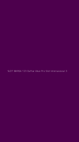 Tampilan Antarmuka Aplikasi Slot Warga 123 Daftar Akun Pro Slot Internasional - 3