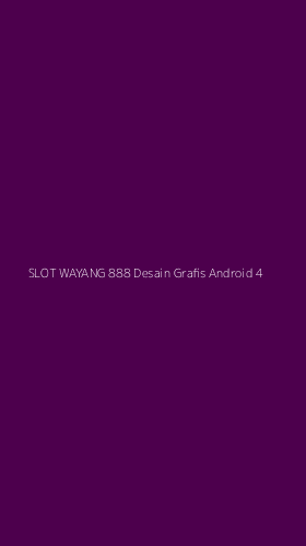Tampilan Antarmuka Aplikasi Slot Wayang 888 Desain Grafis Android - 4