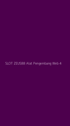 Tampilan Antarmuka Aplikasi Slot Zeus88 Alat Pengembang Web - 4