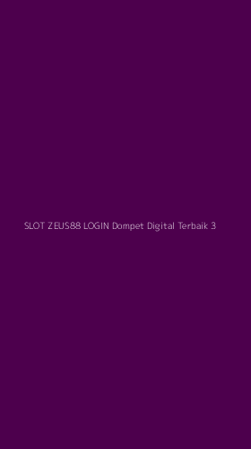 Tampilan Antarmuka Aplikasi Slot Zeus88 Login Dompet Digital Terbaik - 3