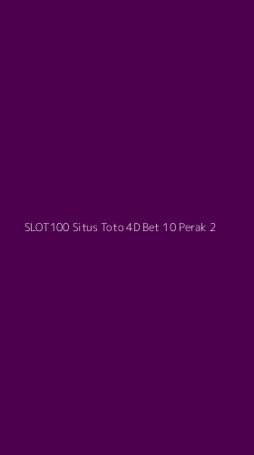 Tampilan Antarmuka Aplikasi Slot100 Situs Toto 4d Bet 10 Perak - 2