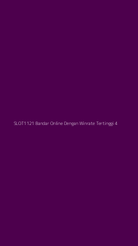 Tampilan Antarmuka Aplikasi Slot1121 Bandar Online Dengan Winrate Tertinggi - 4