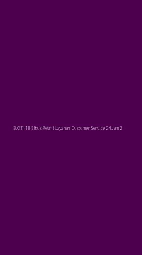 Tampilan Antarmuka Aplikasi Slot118 Situs Resmi Layanan Customer Service 24jam - 2