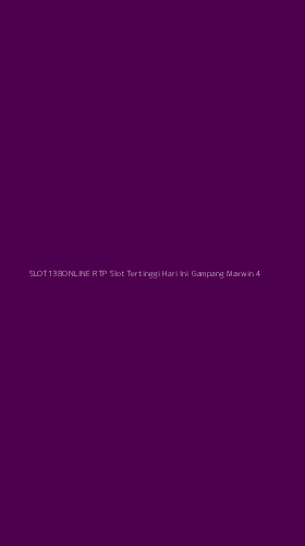 Tampilan Antarmuka Aplikasi Slot138online Rtp Slot Tertinggi Hari Ini Gampang Maxwin - 4