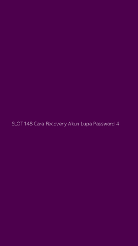 Tampilan Antarmuka Aplikasi Slot148 Cara Recovery Akun Lupa Password - 4