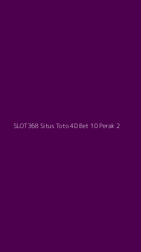 Tampilan Antarmuka Aplikasi Slot368 Situs Toto 4d Bet 10 Perak - 2