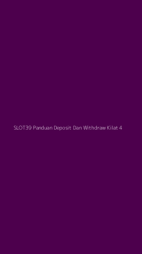 Tampilan Antarmuka Aplikasi Slot39 Panduan Deposit Dan Withdraw Kilat - 4