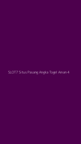 Tampilan Antarmuka Aplikasi Slot7 Situs Pasang Angka Togel Aman - 4