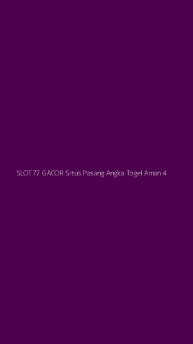 Tampilan Antarmuka Aplikasi Slot77 Gacor Situs Pasang Angka Togel Aman - 4