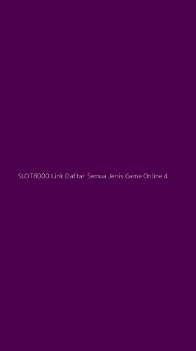 Tampilan Antarmuka Aplikasi Slot8000 Link Daftar Semua Jenis Game Online - 4