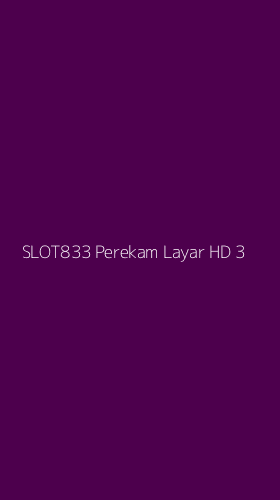 Tampilan Antarmuka Aplikasi Slot833 Perekam Layar Hd - 3