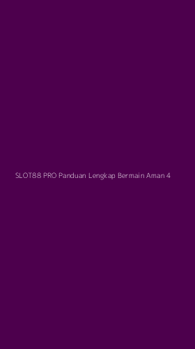 Tampilan Antarmuka Aplikasi Slot88 Pro Panduan Lengkap Bermain Aman - 4