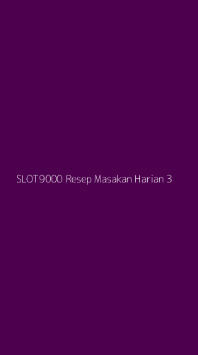 Tampilan Antarmuka Aplikasi Slot9000 Resep Masakan Harian - 3