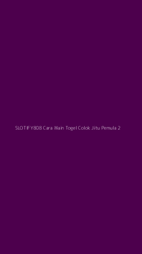 Tampilan Antarmuka Aplikasi Slotify808 Cara Main Togel Colok Jitu Pemula - 2