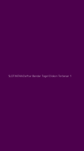 Tampilan Antarmuka Aplikasi Slotintan Daftar Bandar Togel Diskon Terbesar - 1