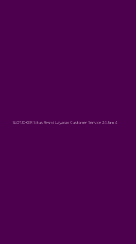 Tampilan Antarmuka Aplikasi Slotjoker Situs Resmi Layanan Customer Service 24jam - 4