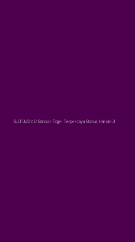 Tampilan Antarmuka Aplikasi Slotjudi4d Bandar Togel Terpercaya Bonus Harian - 3