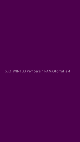 Tampilan Antarmuka Aplikasi Slotwin138 Pembersih Ram Otomatis - 4