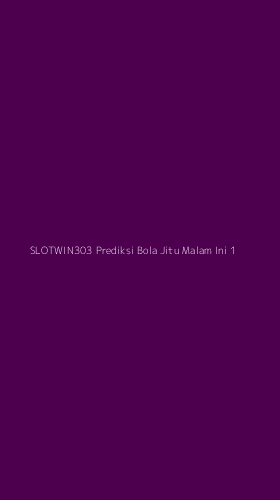 Tampilan Antarmuka Aplikasi Slotwin303 Prediksi Bola Jitu Malam Ini - 1